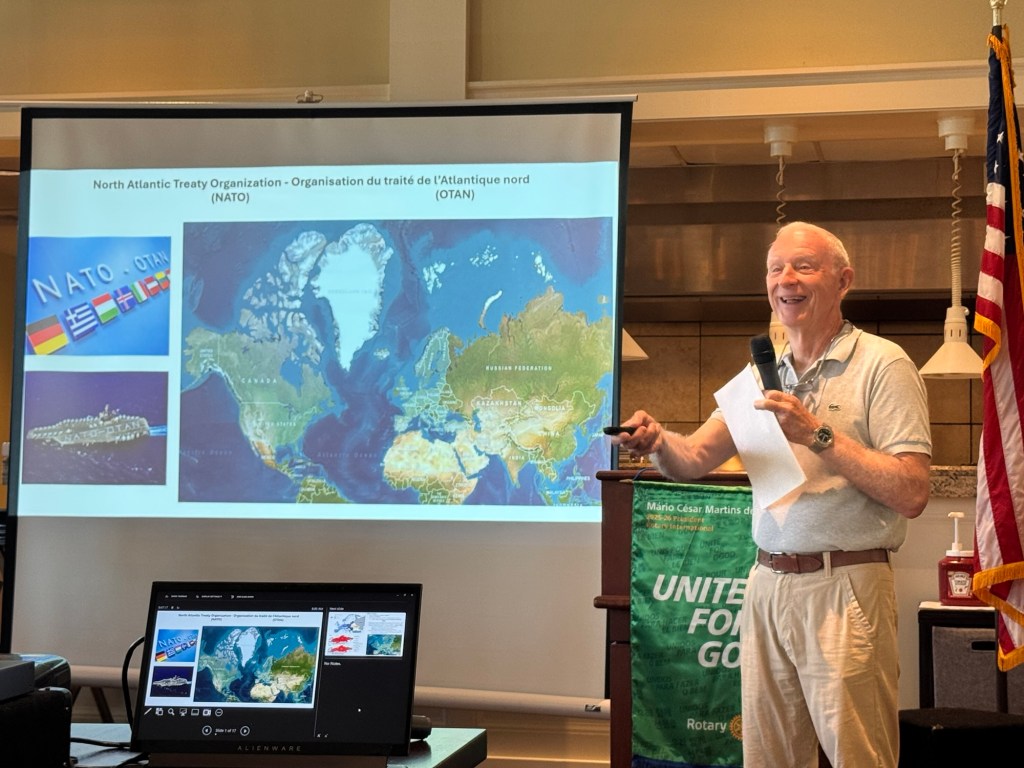 Capt. Ewell speaks on NATO and National Security&nbsp;Strategy