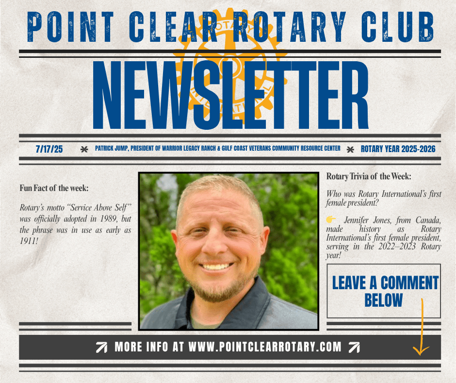 7/16 Club Newsletter: