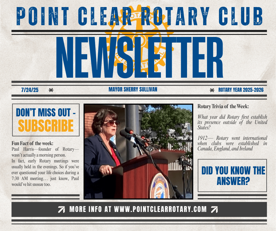 7/24 Club Newsletter: