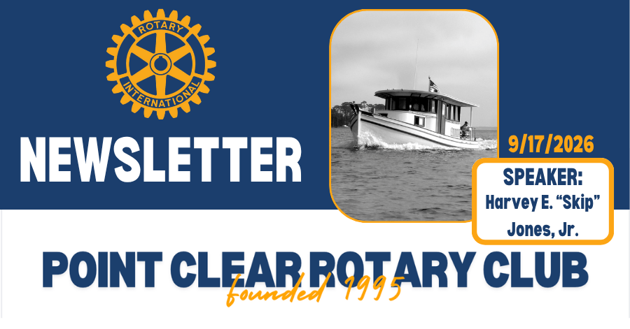 9/17/26 Club Newsletter: